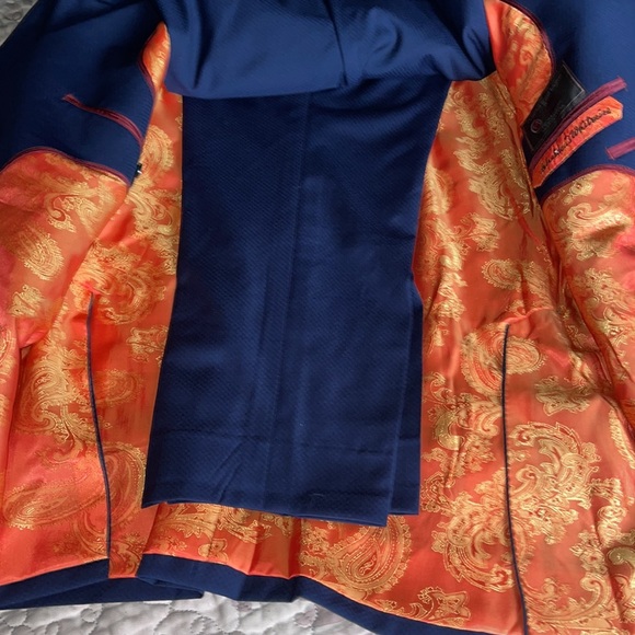 NWOT Navy suit - Picture 4 of 5